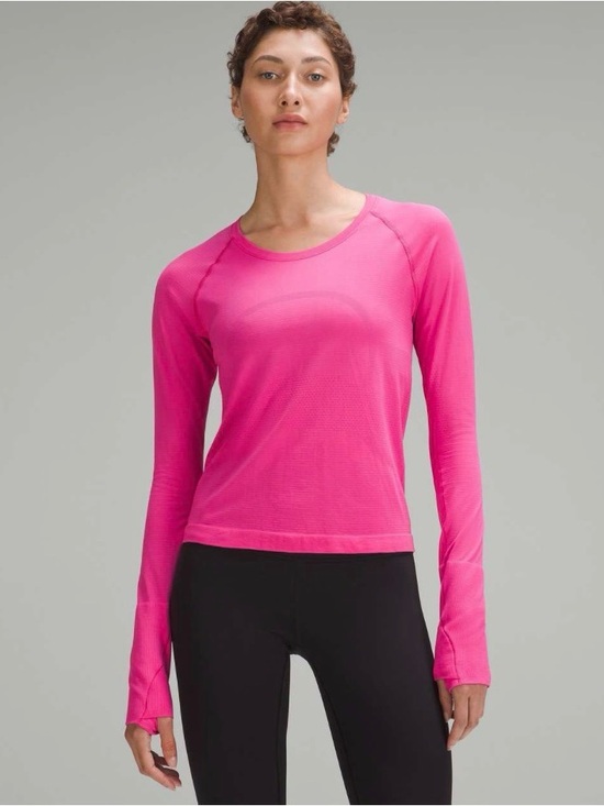 lululemon athletica Tops - Lululemon‎ Swiftly Tech Long-Sleeve Shirt 2.0 *Race Length